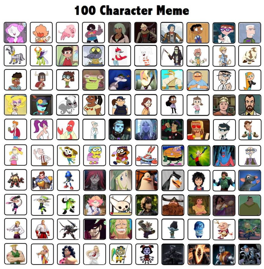 Top 100 Characters 10 by mlp-vs-capcom on DeviantArt