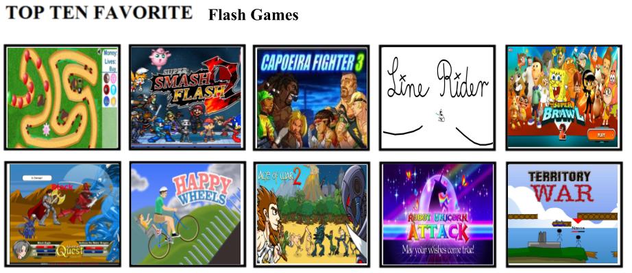 My Top 10 Favorite Flash Games by pharrel3009 on DeviantArt