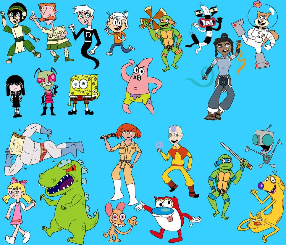 Nickelodeon All Star Brawl Full Roster by mlp-vs-capcom on DeviantArt