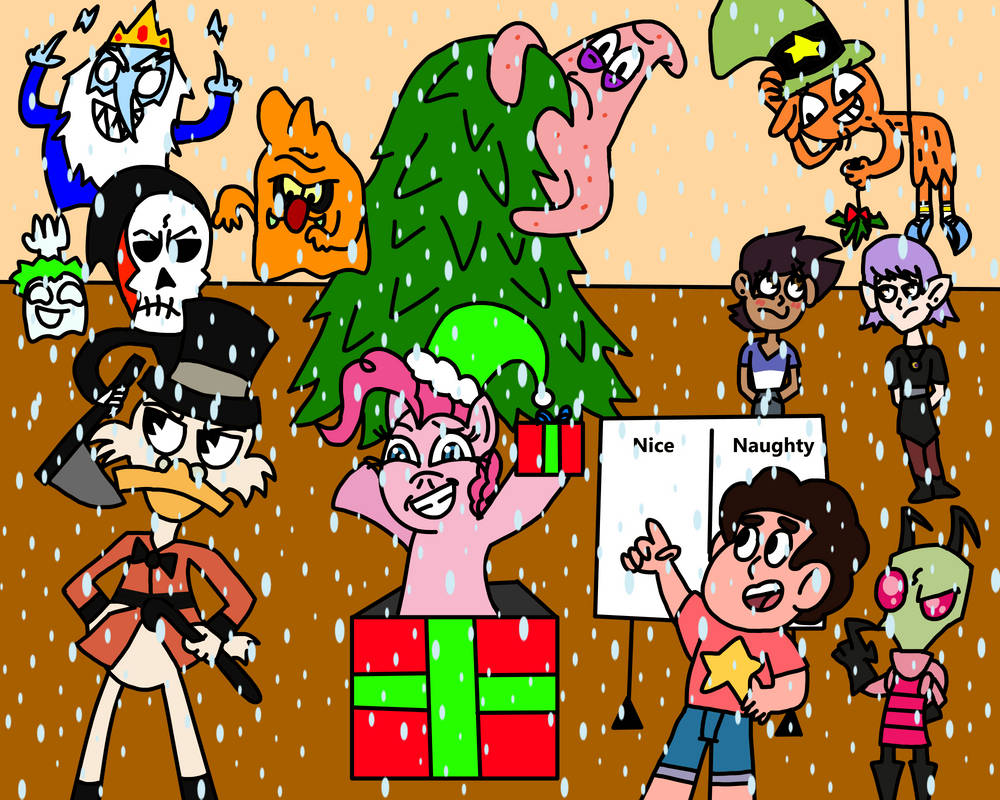 Cartoon Christmas by mlp-vs-capcom on DeviantArt