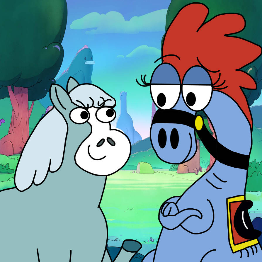 Horse and Sylvia by mlp-vs-capcom on DeviantArt