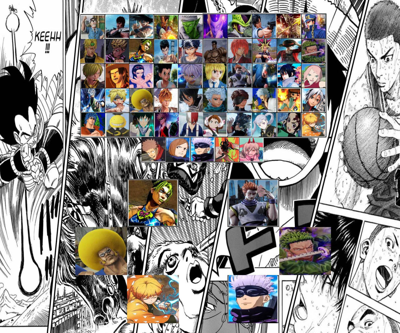 Fighterz Launch Roster Jump Fighterz Roster by mlp-vs-capcom on DeviantArt