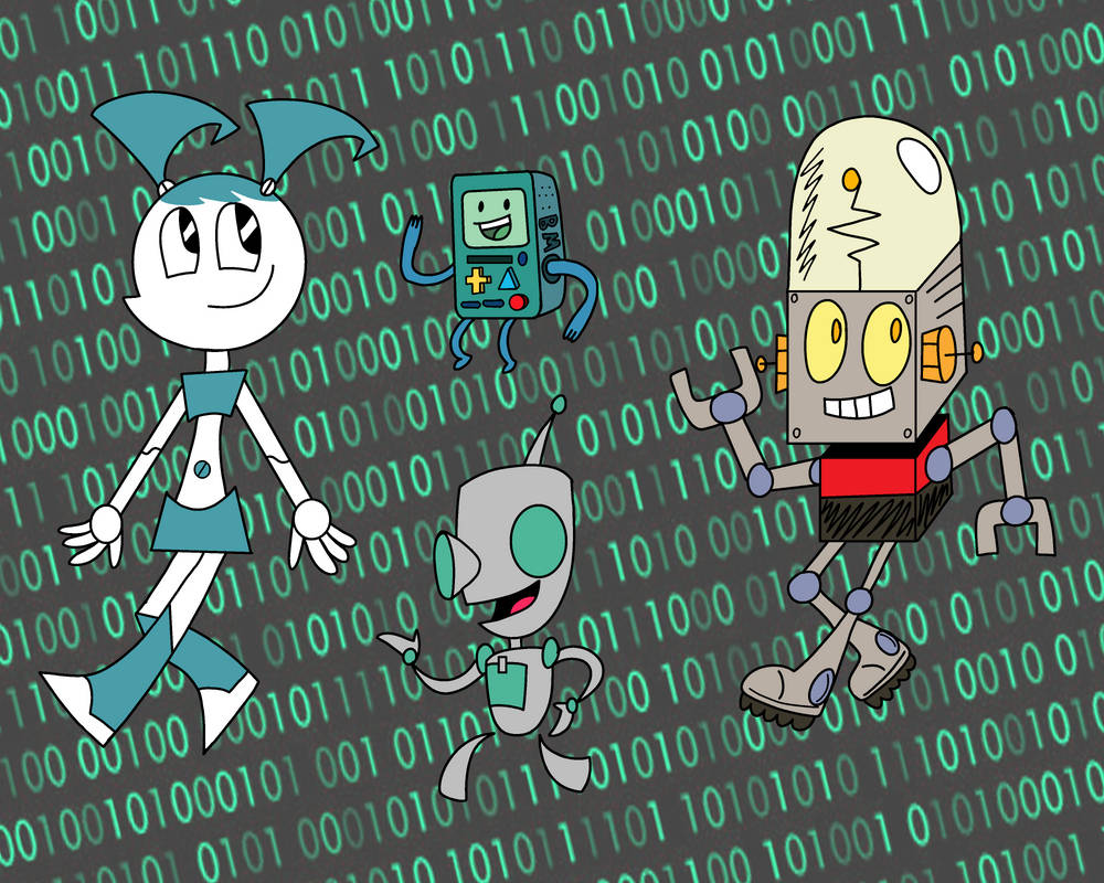 Some Cartoon Robots by mlp-vs-capcom on DeviantArt