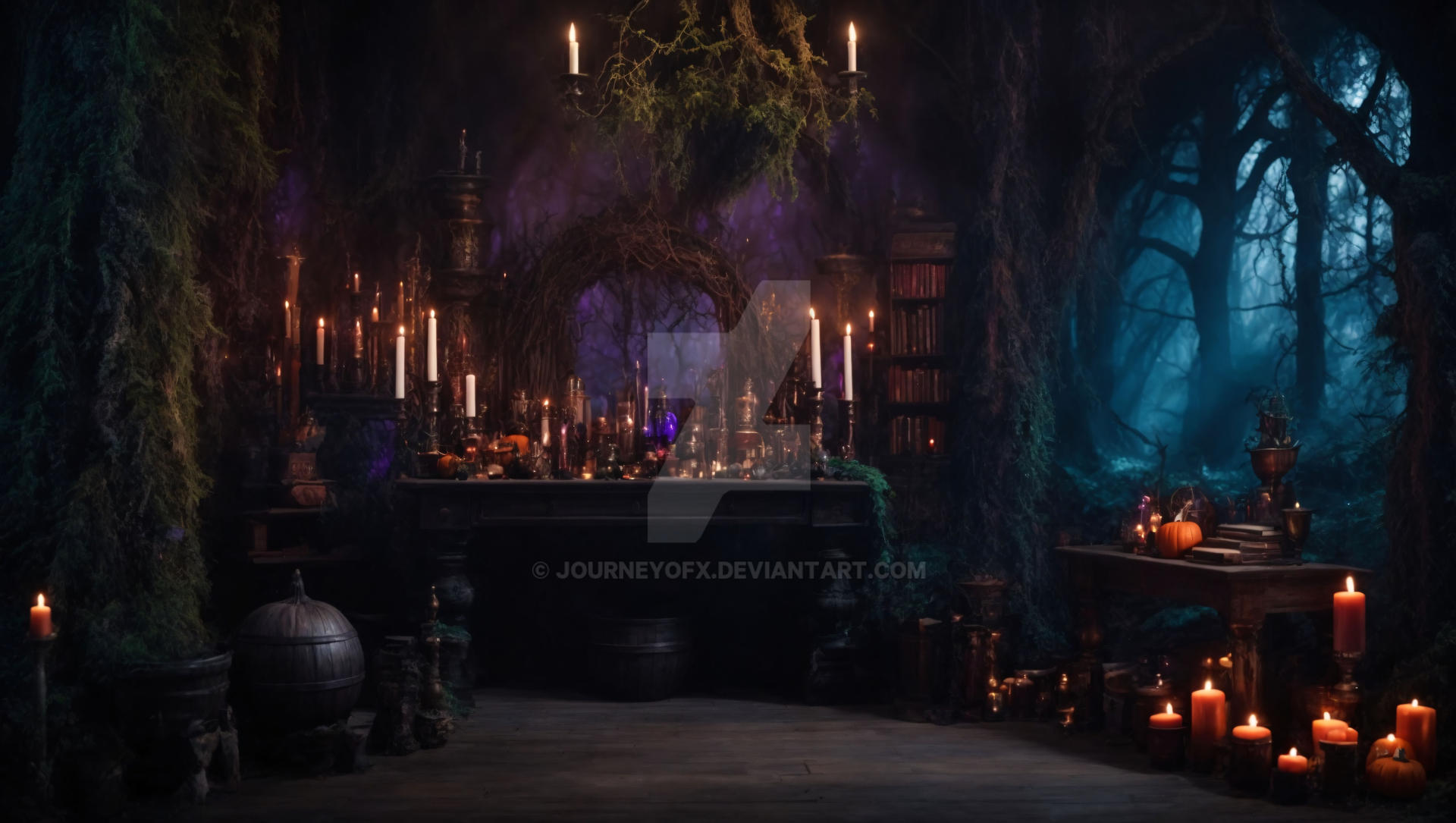 Witch's Lair by JourneyOfX on DeviantArt