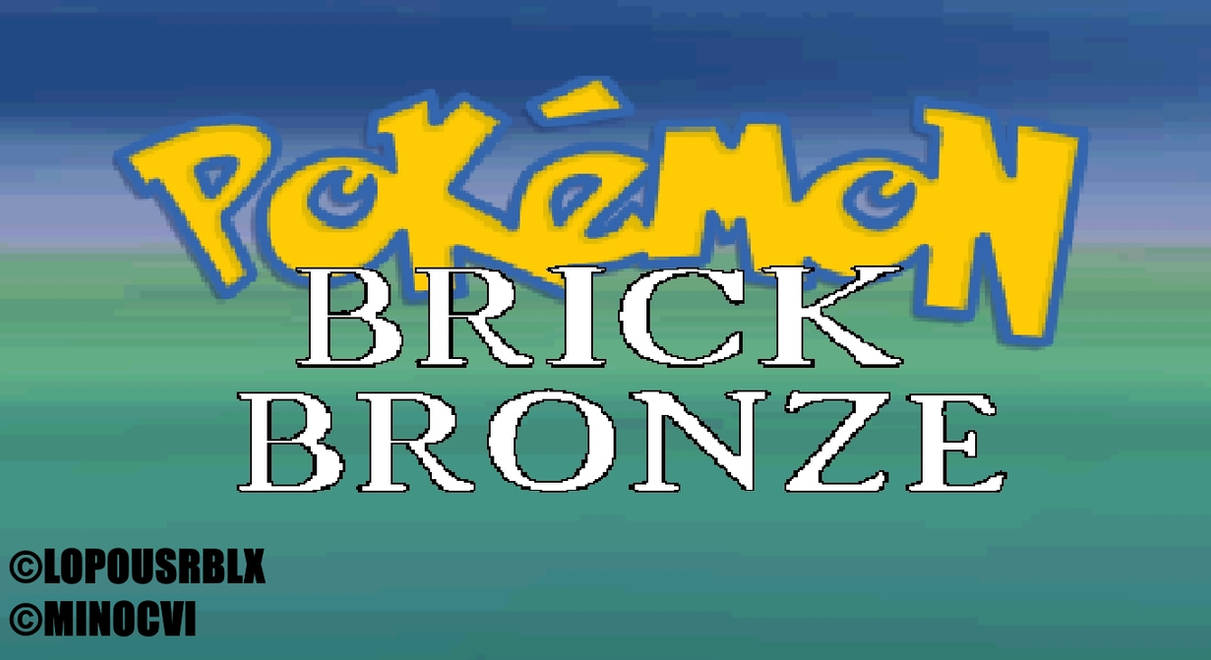 Pokemon Brick Bronze Logo by Minocvi on DeviantArt