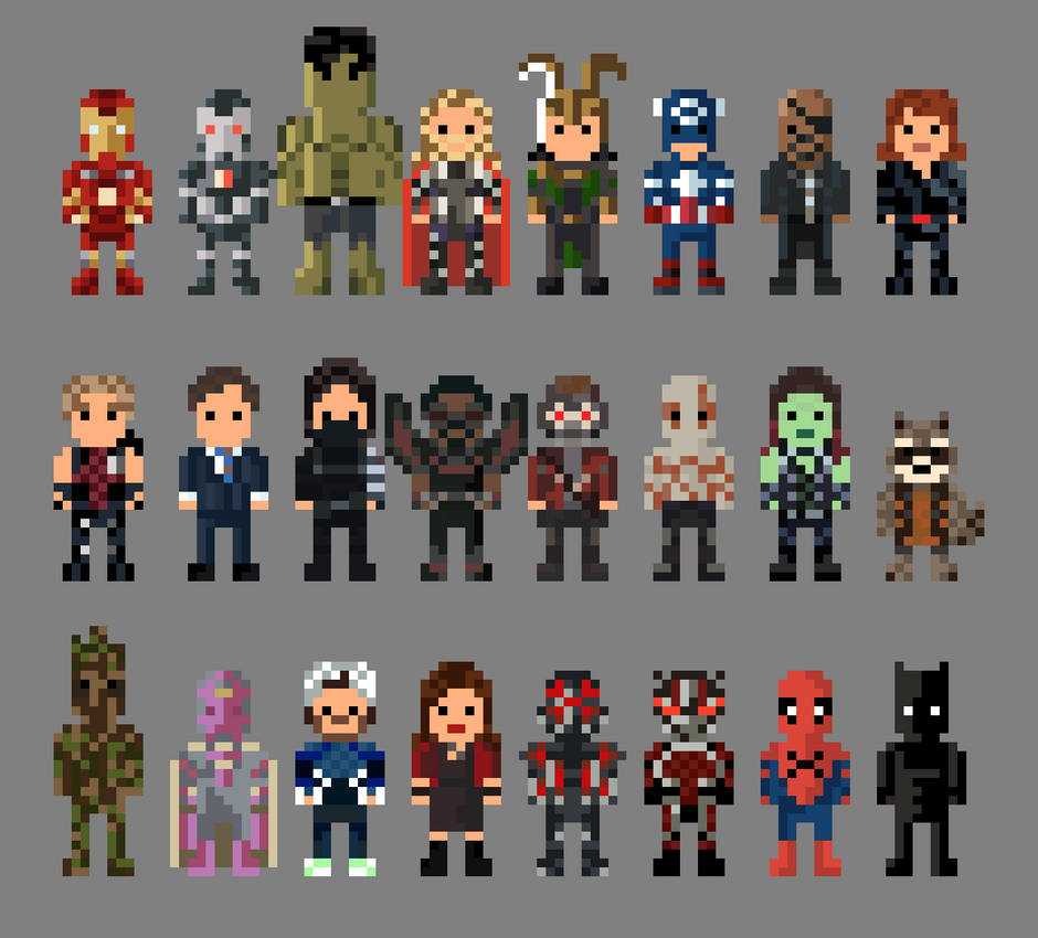 Мега пиксели 4096 персонажи. Пиксельные персонажи. Пиксельные персонажи для игры. Пиксельные арты персонажей. Персонажи в стиле Pixel Art.