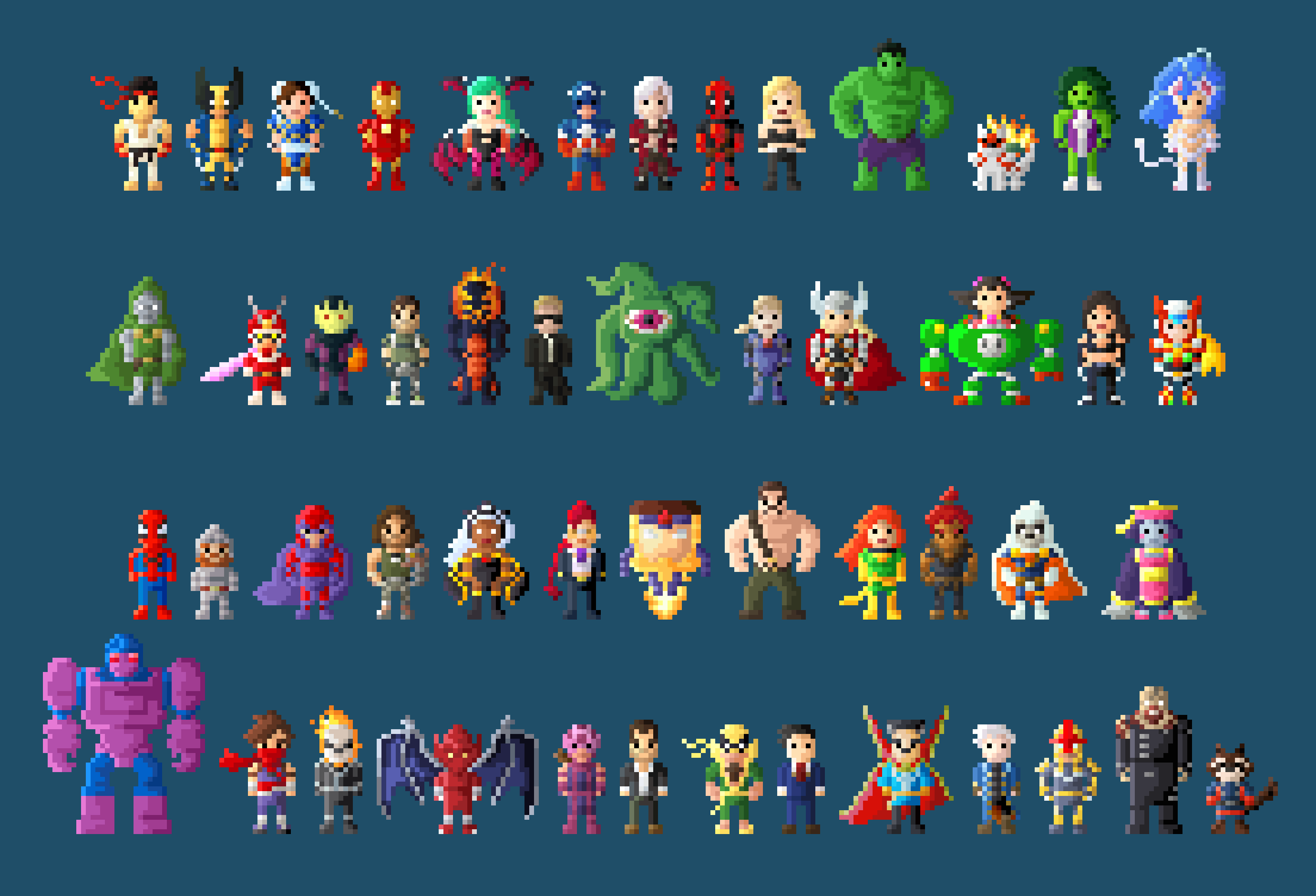 Ultimate Marvel Vs Capcom 3 Character Select