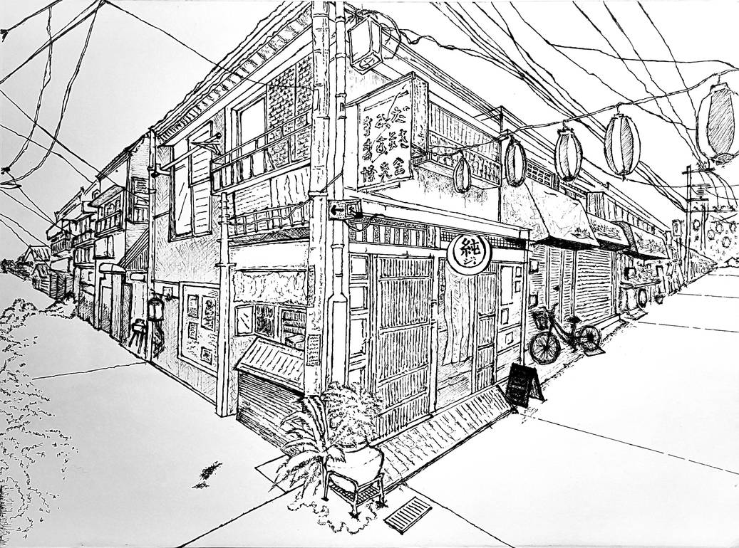 Two Point Perspective Artwork by kartiksingh957 on DeviantArt