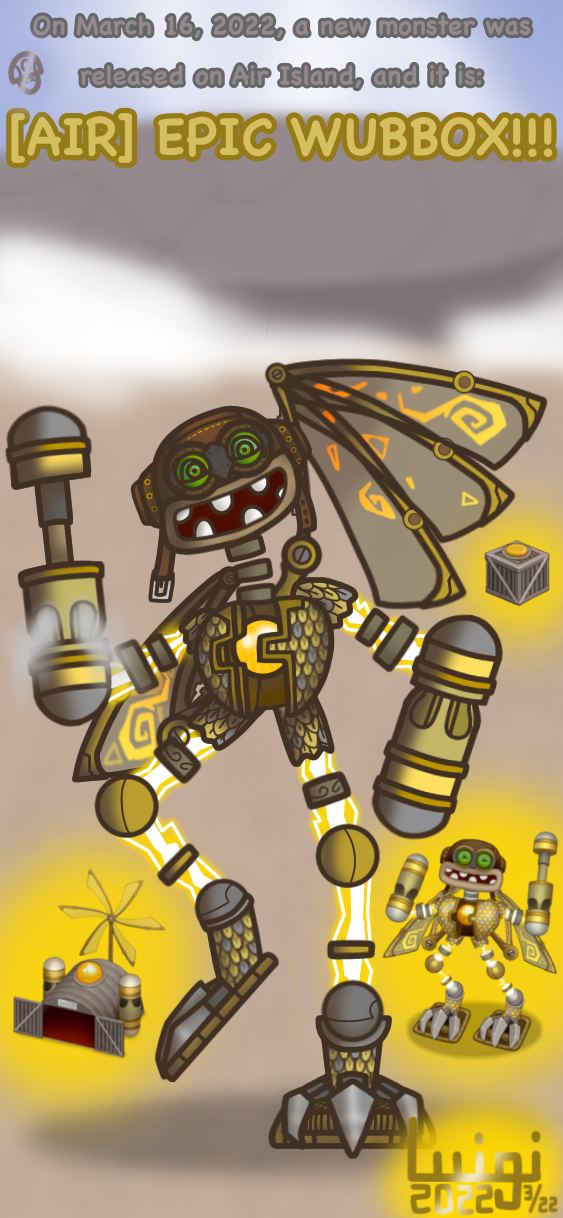 GOLD) EPIC WUBBOX! [Earth Phase] by Luigi33330 on DeviantArt