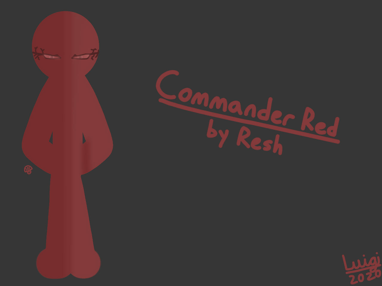 Commander Red by Resh by Luigi33330 on DeviantArt