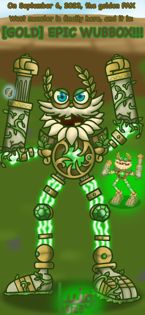 last minute prediction for the plant phase for epic gold wubbox :  r/MySingingMonsters