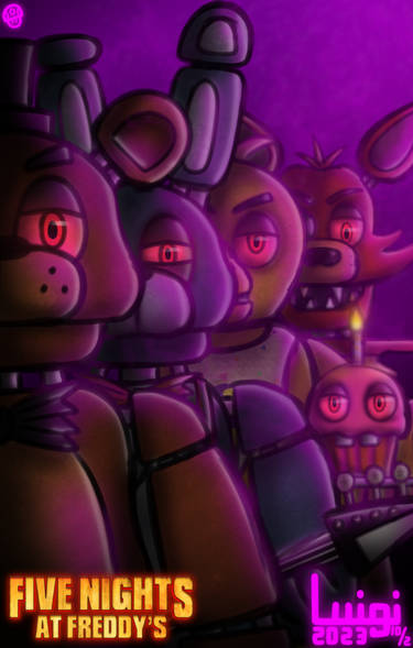 Fn A Movie FNAF movie escena by margicristal13 on DeviantArt