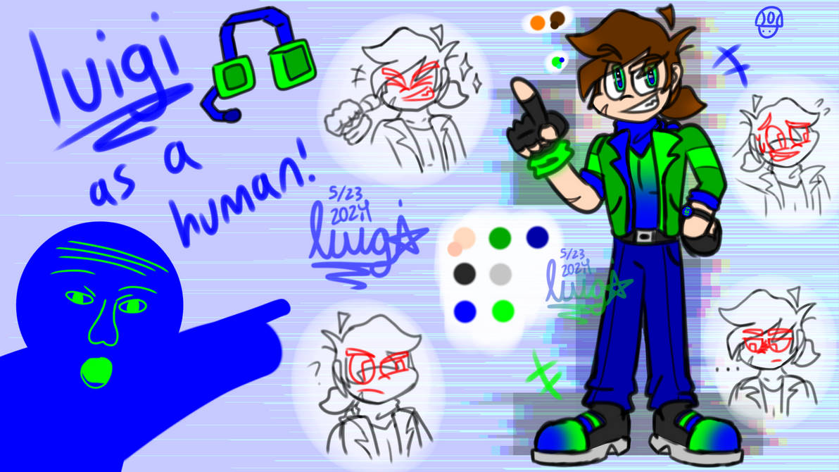Humanized Let Me ME/luigi HUMANIZED!!! by Luigi33330 on DeviantArt