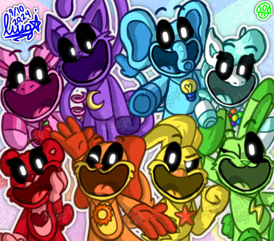 Smiling Critters Racoon The Smiling Critters! by Luigi33330 on DeviantArt