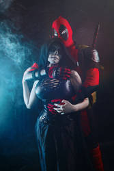 DeadPool and Mistress Death Cosplay