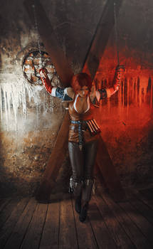 Triss Merigold torture Cosplay