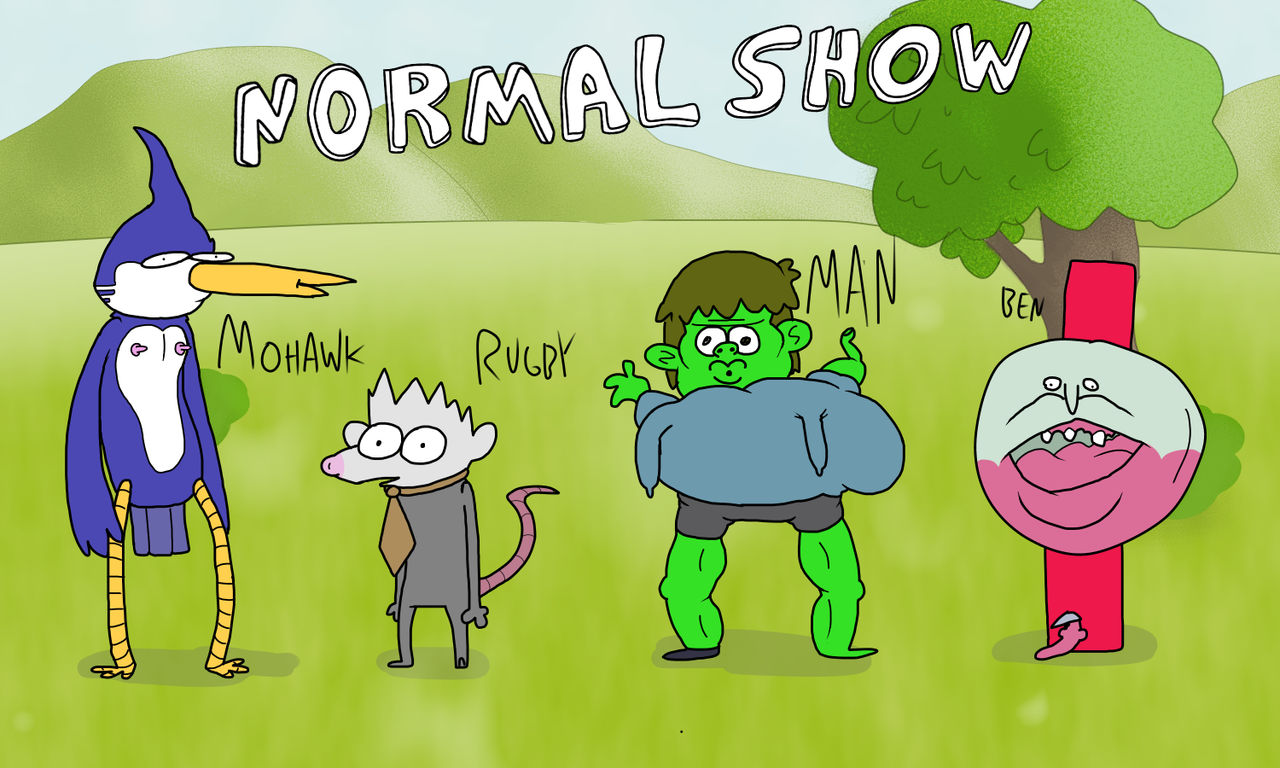 Normal Show Computer Normal show by Omegerr on DeviantArt