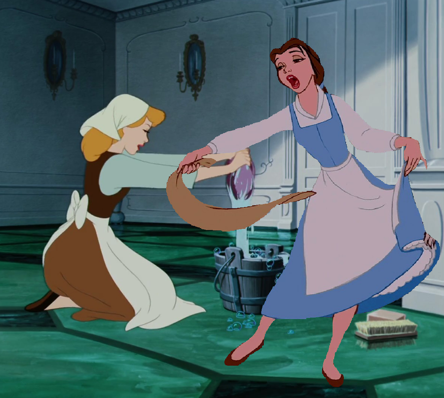 Cinderella Vs Belle.