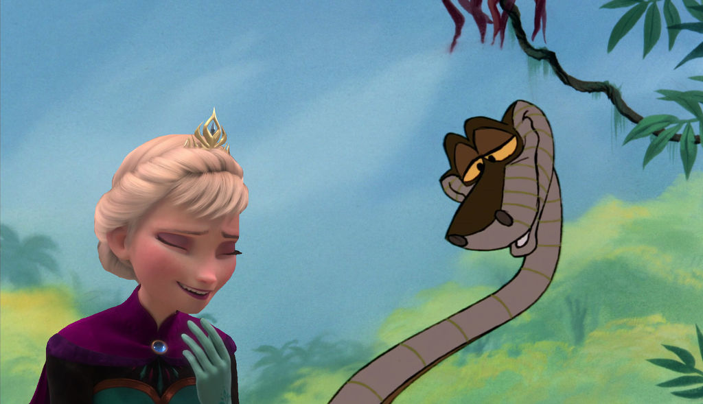 Kaa Scared 'Nice try, Kaa!' by MedieavalBeabe on DeviantArt