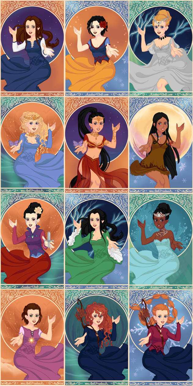 Disney Princess by MedieavalBeabe on DeviantArt