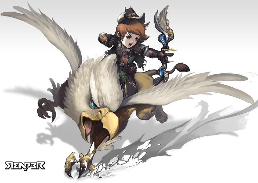 Magic Griff Rider A Griffon Rider by reaper78 on DeviantArt