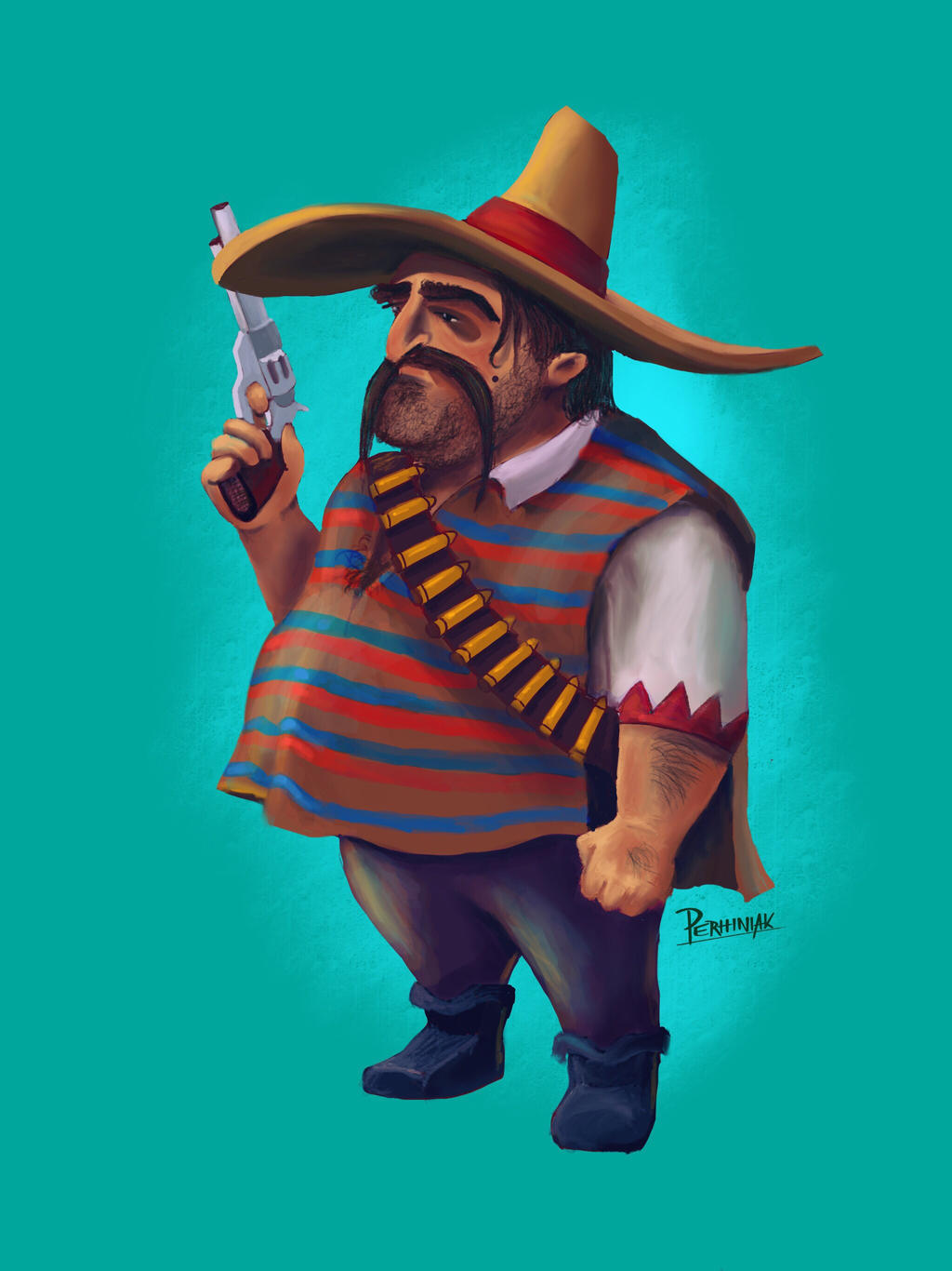 Mexican bandit by perhiniak on DeviantArt