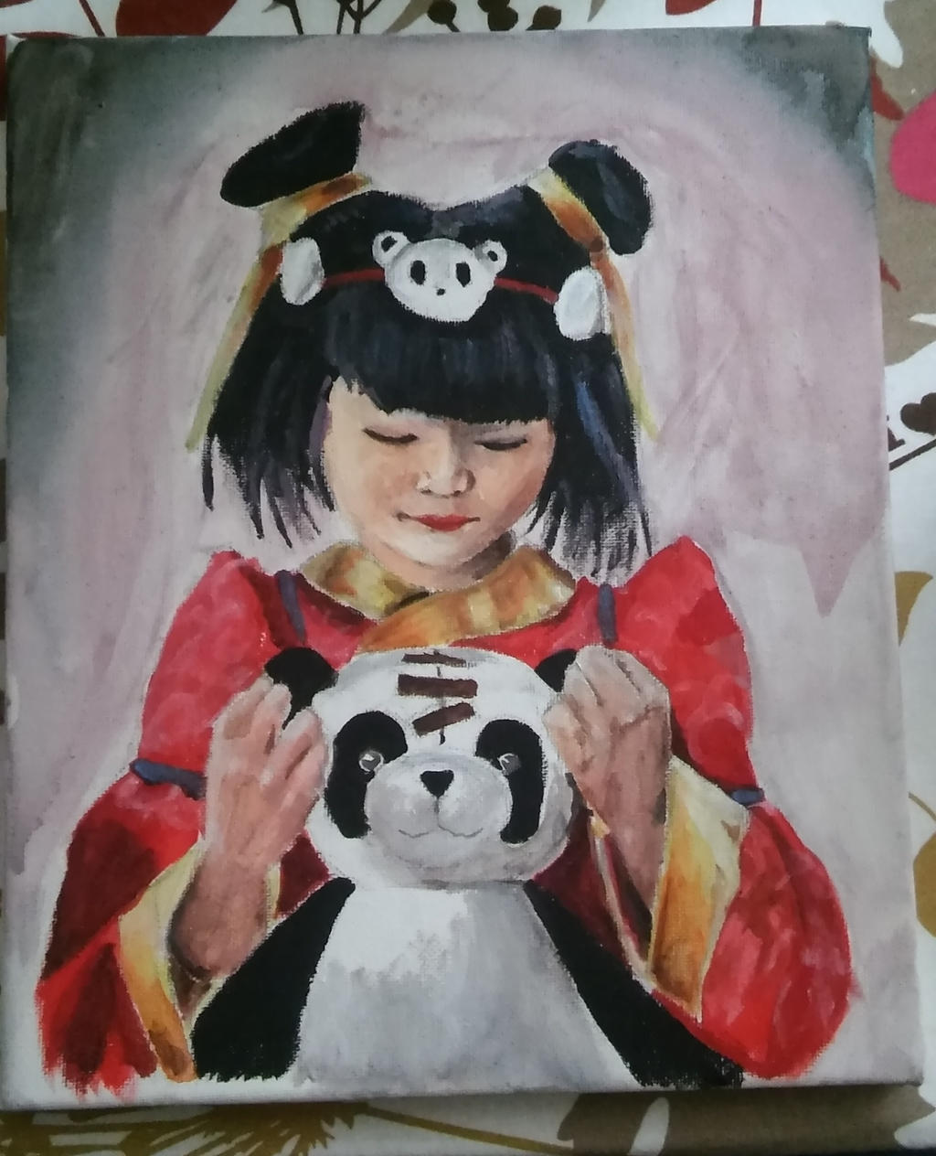 Acrylic Panda Annie