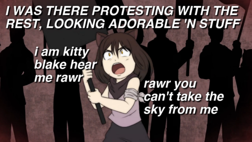 Blake Belladonna Was a Cute Protester