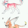 Watercolor Cat Adopts TAKEN