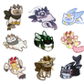 Mothcat Atsume - Set Three