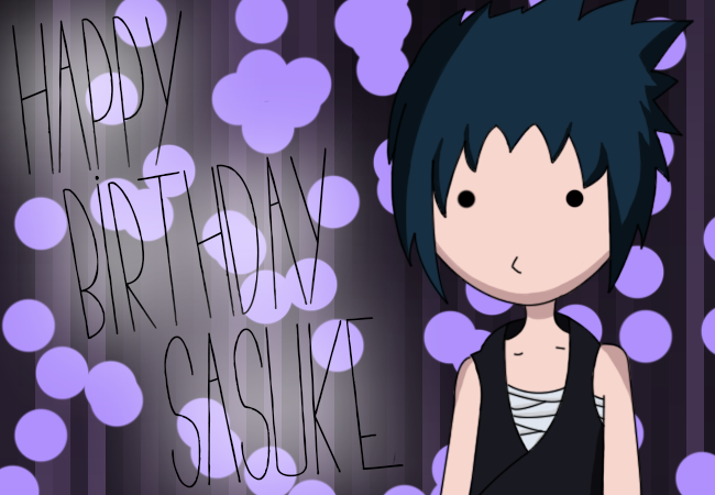 Sasuke's Belated Birthday