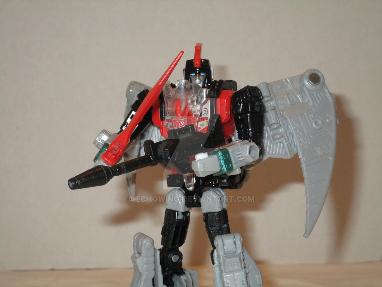 Transformers Customs 028 - Red Swoop by EchoWing on DeviantArt