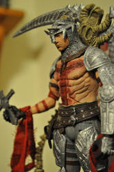 Dante's Inferno figure stock