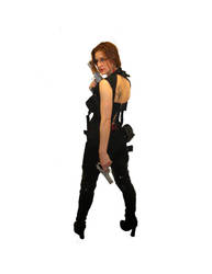 Tactical Girl Stock- Cut Out 2