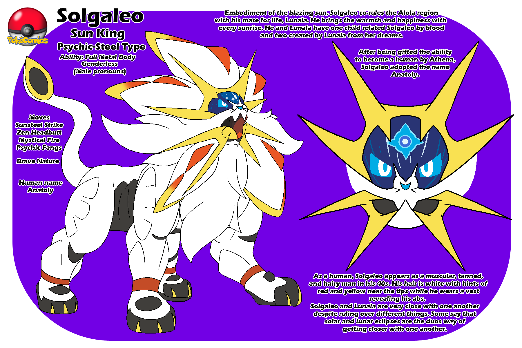 Ash's Solgaleo (better Version), PokéFanon