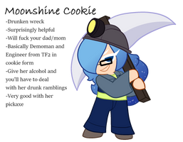 Moonshine Cookie - Cookie Run Sona