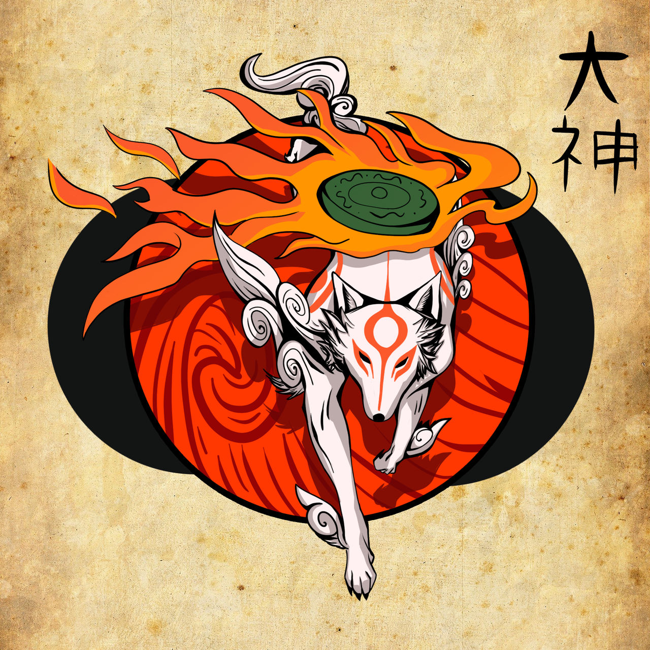 Okami by SupaIno on DeviantArt