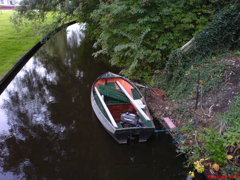 Boat in still water