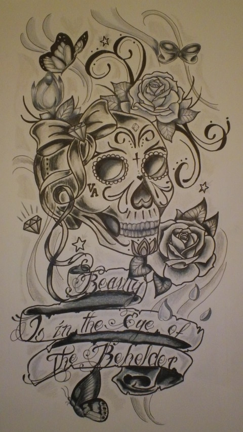 Beauty Tattoo Sleeve By Siren757 On Deviantart Beauty Tattoo Sleeve By Siren757 On Deviantart