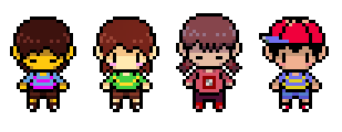 Custom OMORI Sprites i created by MarkXT9000 on DeviantArt