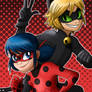 Ladybug and Chat Noir