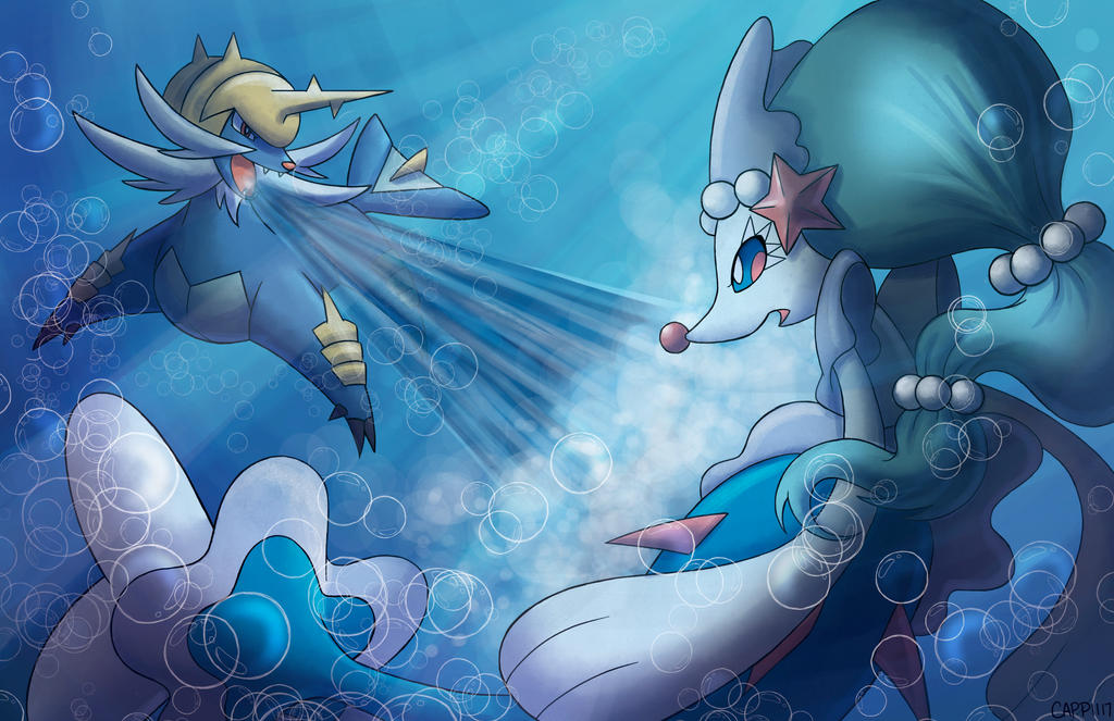 Primarina Versus Samurott