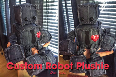 CUSTOM ROBOT PLUSHIE!