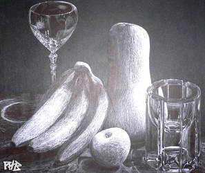Fruit and Glassware