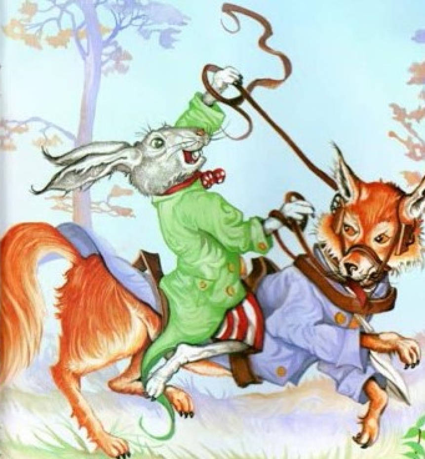 Brer Rabbit Riding Brer Fox. (1/6) by Kirito210 on DeviantArt