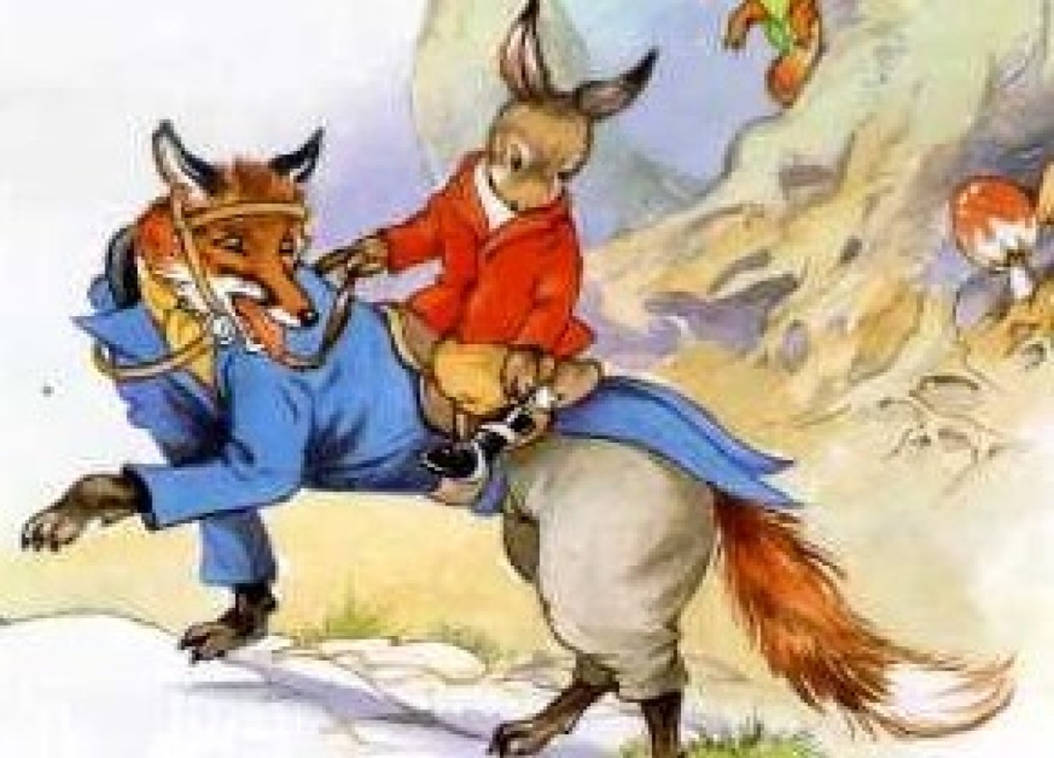 Brer Rabbit Riding Brer Fox. (5/6) by Kirito210 on DeviantArt
