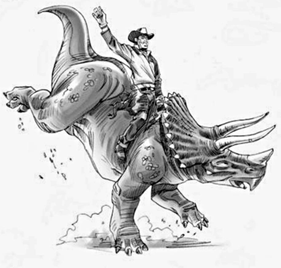 Dinosaur rodeo by Kirito210 on DeviantArt