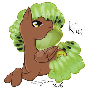 Kiwi by SpaceUnicornPoo