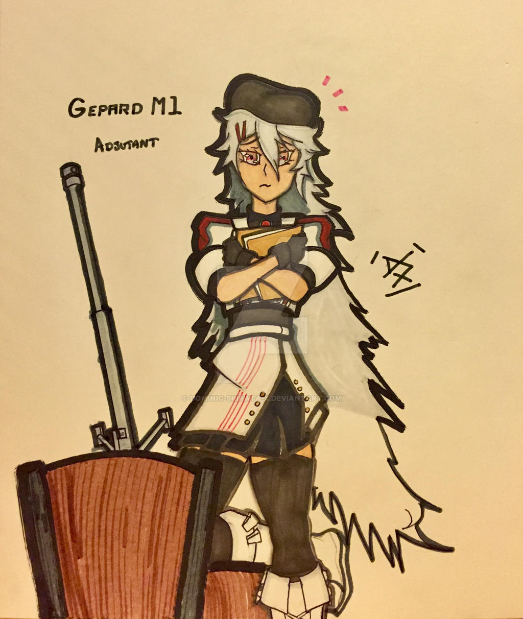 Gfl Inktober Gepard M1 By Dominic Skirata X On Deviantart Gfl Inktober Gepard M1 By Dominic Skirata X On Deviantart