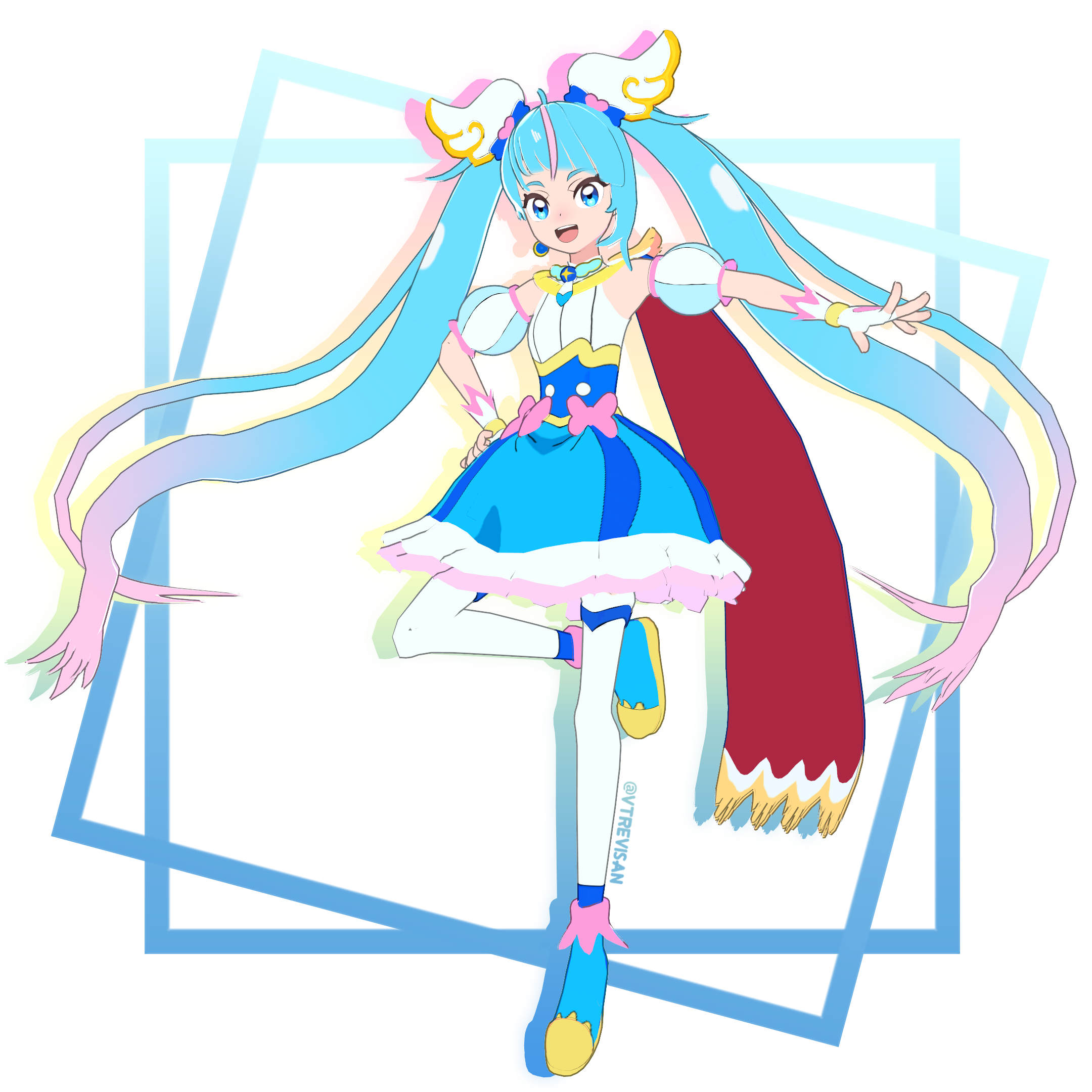 MMD] Hirogaru Sky Precure +DL! by Vtrevisan on DeviantArt